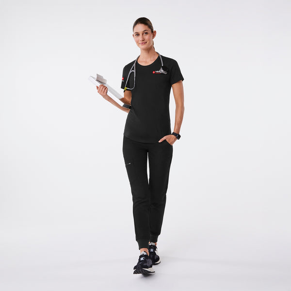 women's Black VEG Supersoft - Shortsleeve Underscrub