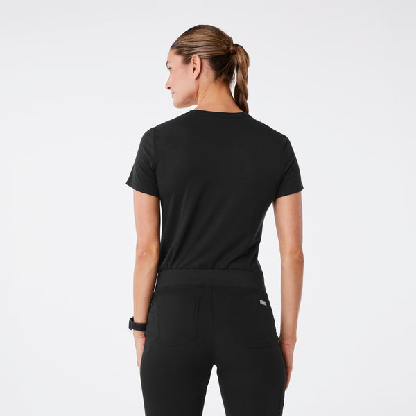 women's Black VEG Supersoft - Shortsleeve Underscrub