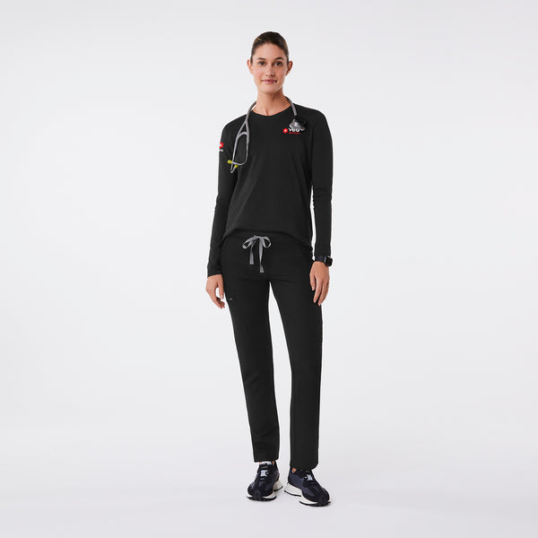 women's Black VEG Supersoft - Longsleeve Underscrub
