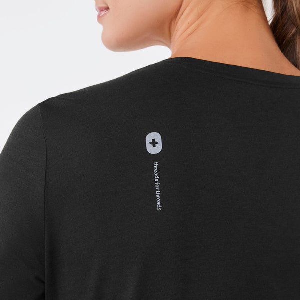 women's Black VEG Supersoft - Longsleeve Underscrub