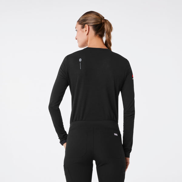 women's Black VEG Supersoft - Longsleeve Underscrub