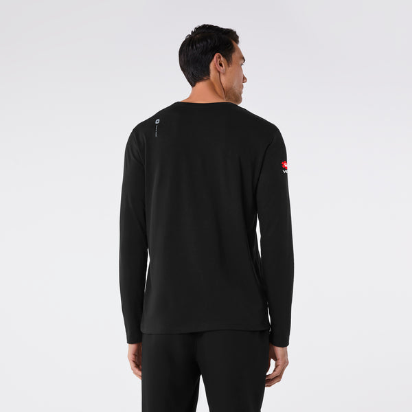men's Black VEG Supersoft - Longsleeve Underscrub