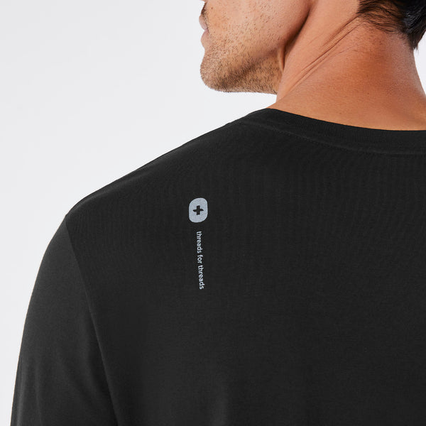 men's Black VEG Supersoft - Longsleeve Underscrub