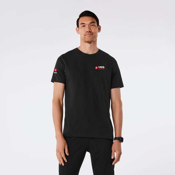 men's Black VEG Supersoft - Shortsleeve Underscrub