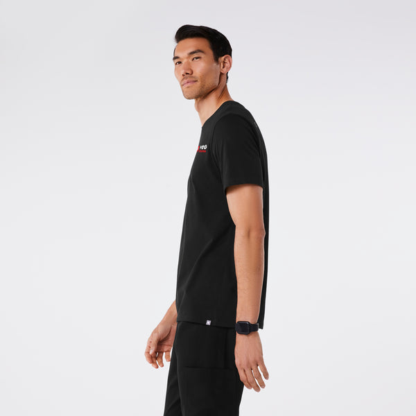 men's Black VEG Supersoft - Shortsleeve Underscrub