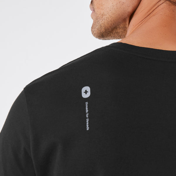 men's Black VEG Supersoft - Shortsleeve Underscrub