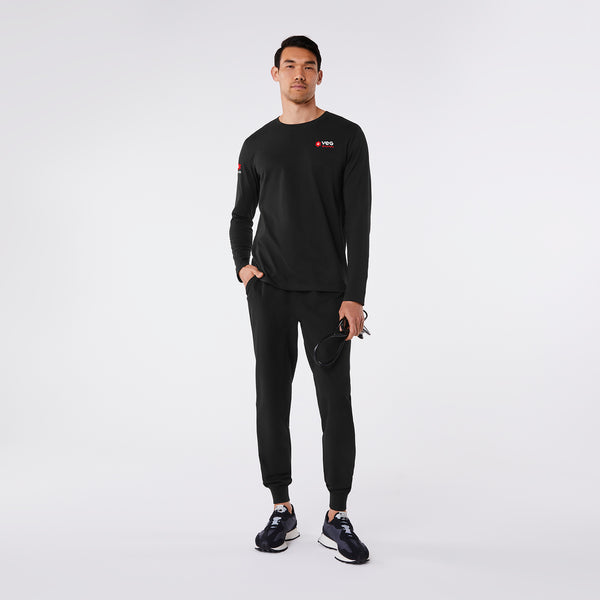 men's Black VEG Supersoft - Longsleeve Underscrub