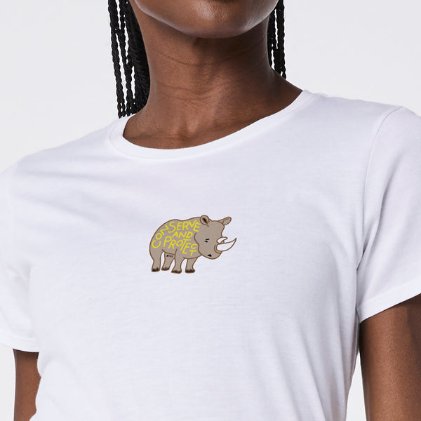 women's Bright White Rhino Supersoft - Shortsleeve Underscrub