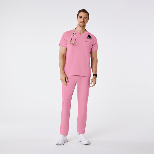 men's Chalk Pink Chisec - Three-Pocket Scrub Top™