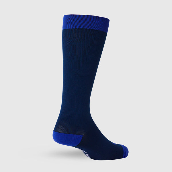 men's Winning Blue Track - Compression Socks