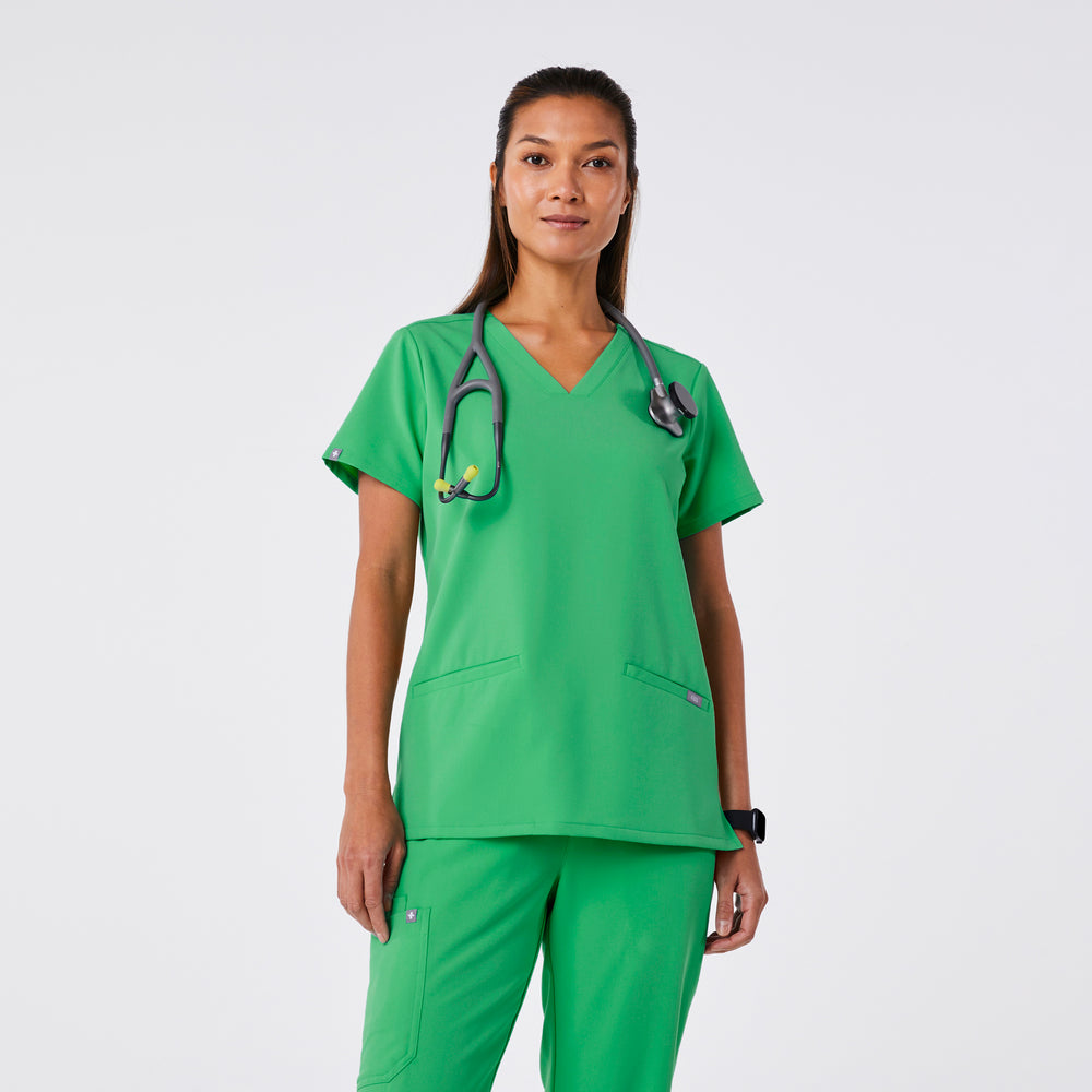 women's Emerald Casma - Three-Pocket Scrub Top™