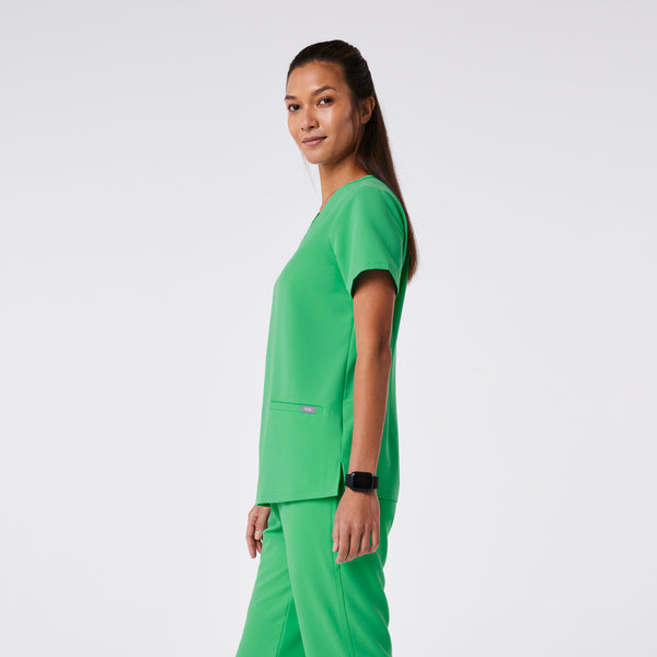 women's Emerald Casma - Three-Pocket Scrub Top™