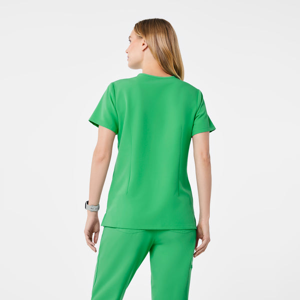 women's Emerald Catarina Petite - One-Pocket Scrub Top™