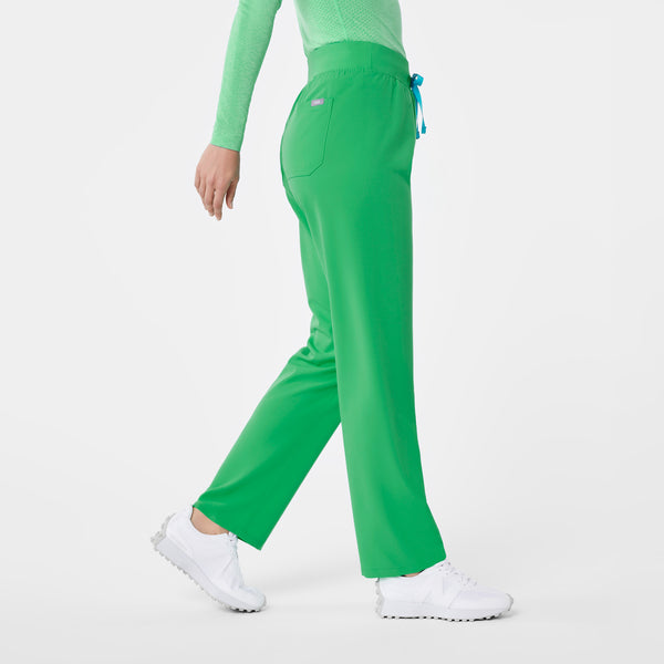 women's Emerald High Waisted Livingston - Petite Basic Scrub Pant™