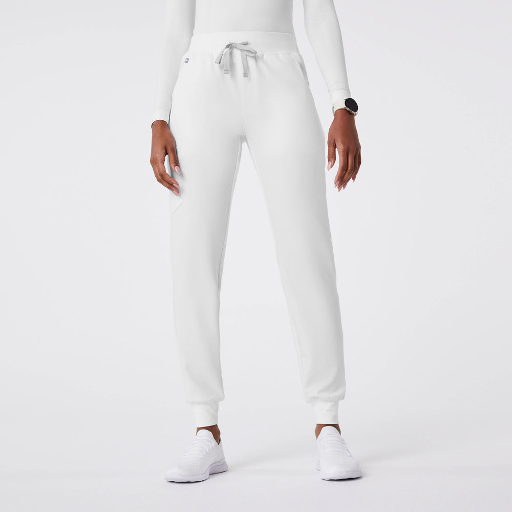 women's Optic White Zamora - Jogger Scrub Pant™