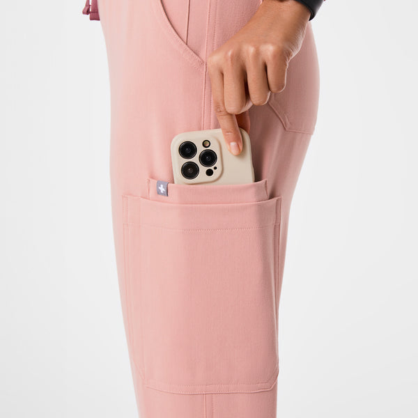 women's Pink Sand High Waisted Yola - Skinny Scrub Pant™