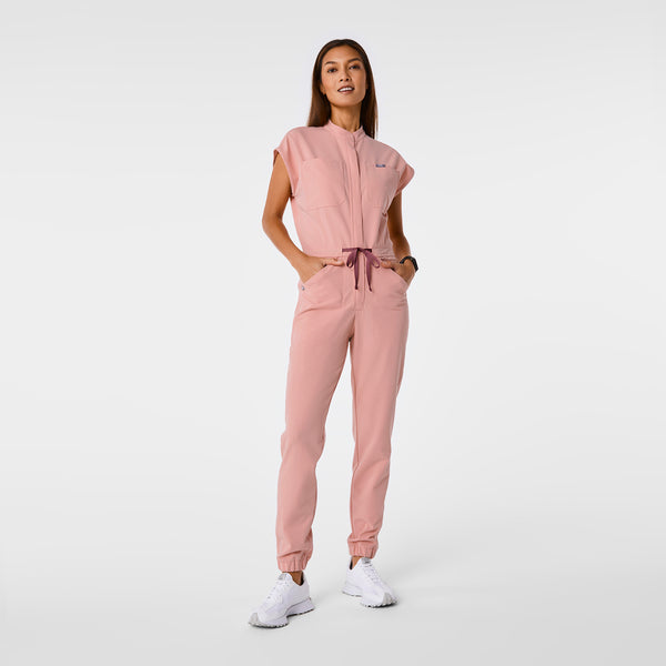 women's Pink Sand Rafaela - Cargo ScrubJumpsuit™