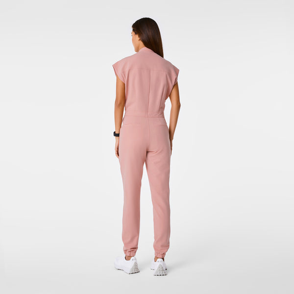 women's Pink Sand Rafaela - Cargo ScrubJumpsuit™