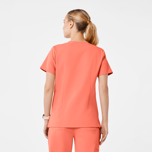 women's Sunset Drift Catarina - One-Pocket Scrub Top™