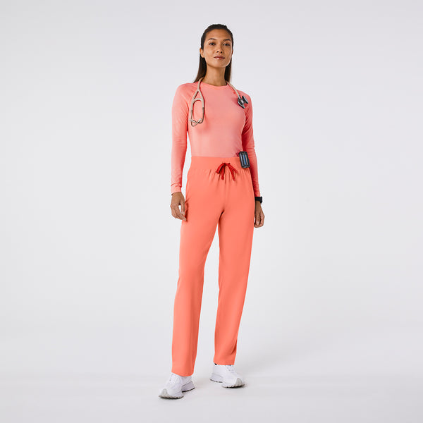 women's Sunset Drift High Waisted Livingston - Tall Basic Scrub Pant™