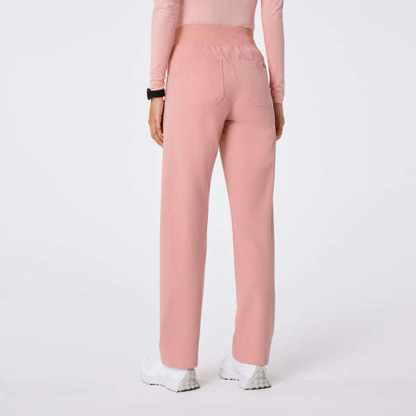 women's Pink Sand High Waisted Livingston - Basic Scrub Pant™