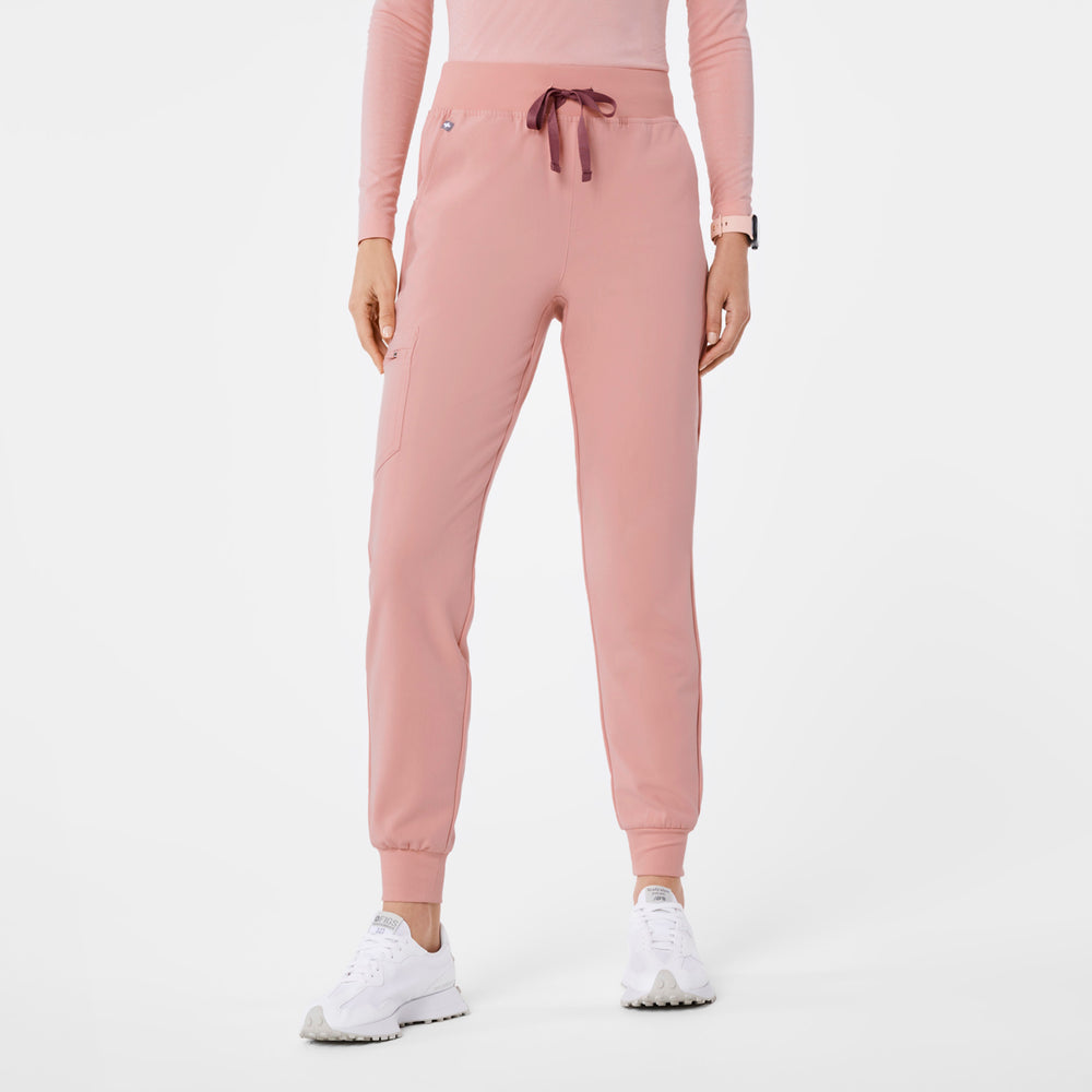 women's Pink Sand High Waisted Zamora - Jogger Scrub Pant™