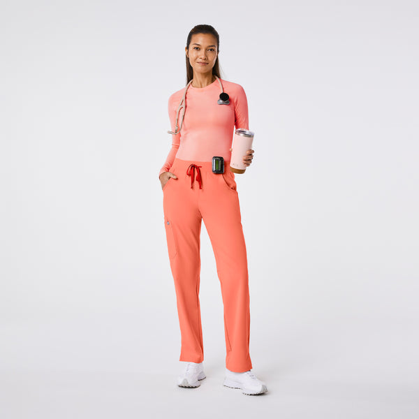 women's Sunset Drift Kade - Petite Cargo Scrub Pant™