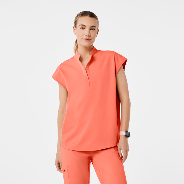 women's Sunset Drift Rafaela - Oversized Scrub Top™