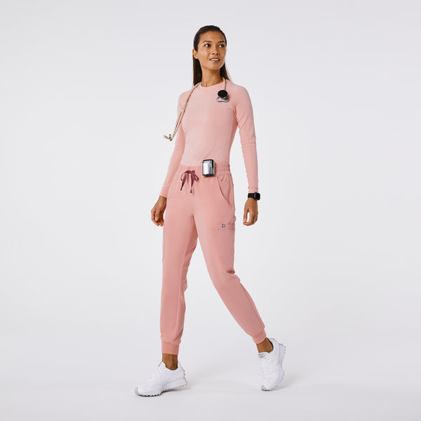 women's Pink Sand Uman Relaxed - Tall Jogger Scrub Pants