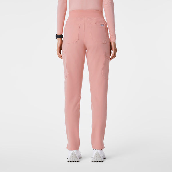women's Pink Sand High Waisted Yola - Petite Skinny Scrub Pant™