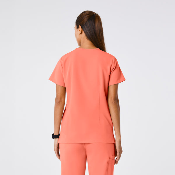 women's Sunset Drift Casma - Three-Pocket Scrub Top™