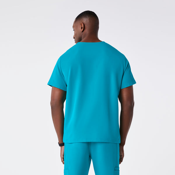 men's Teal Chisec - Three-Pocket Scrub Top™