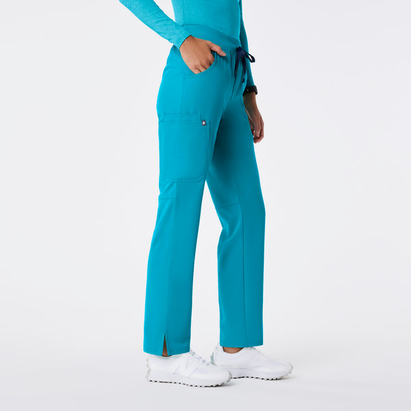 women's Teal Kade - Cargo Scrub Pant™