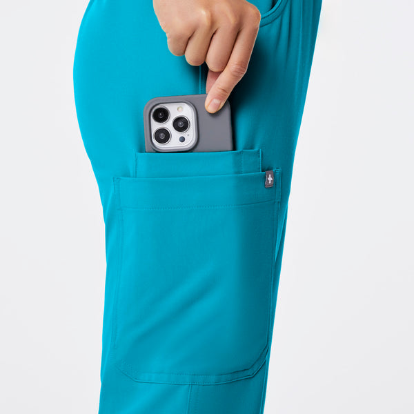 women's Teal Kade - Cargo Scrub Pant™