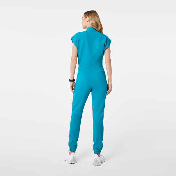 women's Teal Rafaela - Cargo ScrubJumpsuit™