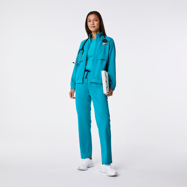 women's Teal Sydney -  Scrub Jacket