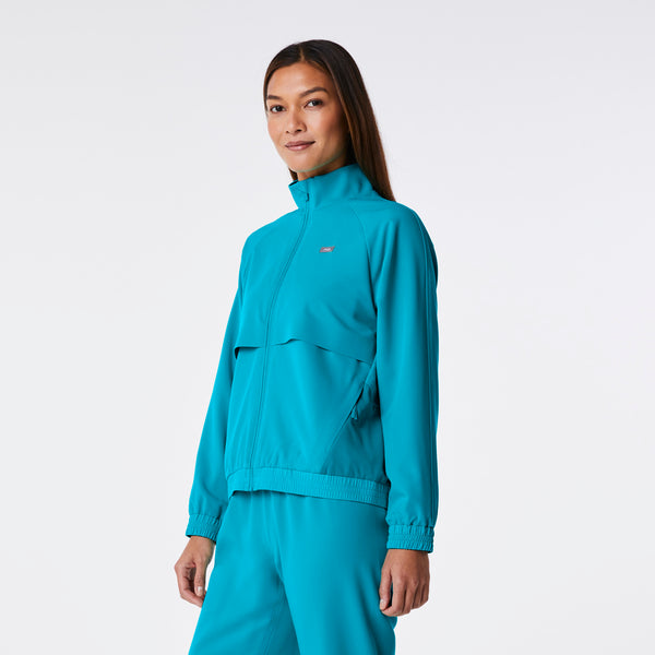 women's Teal Sydney -  Scrub Jacket