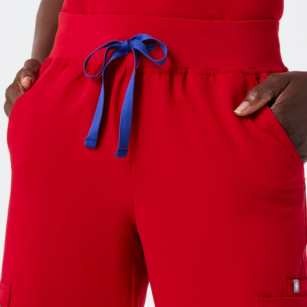 women's Winning Red High Waisted Yola - Petite Skinny Scrub Pant™