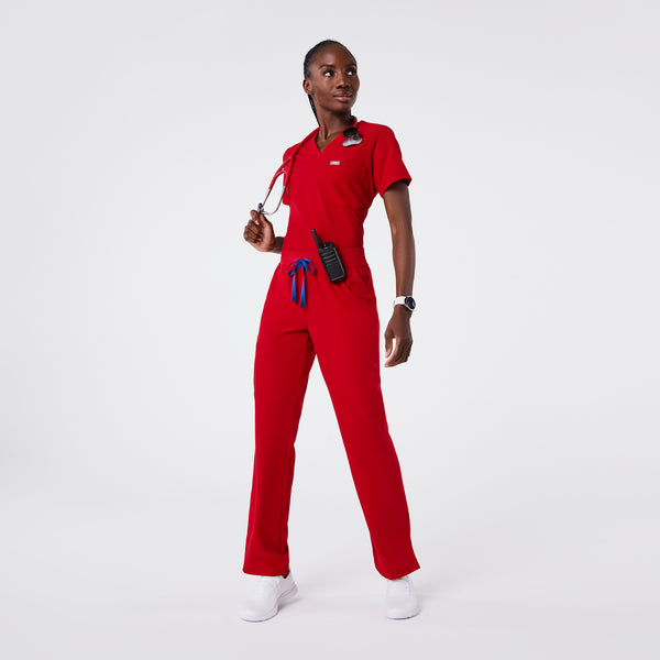 women's Winning Red Kade - Tall Cargo Scrub Pant™