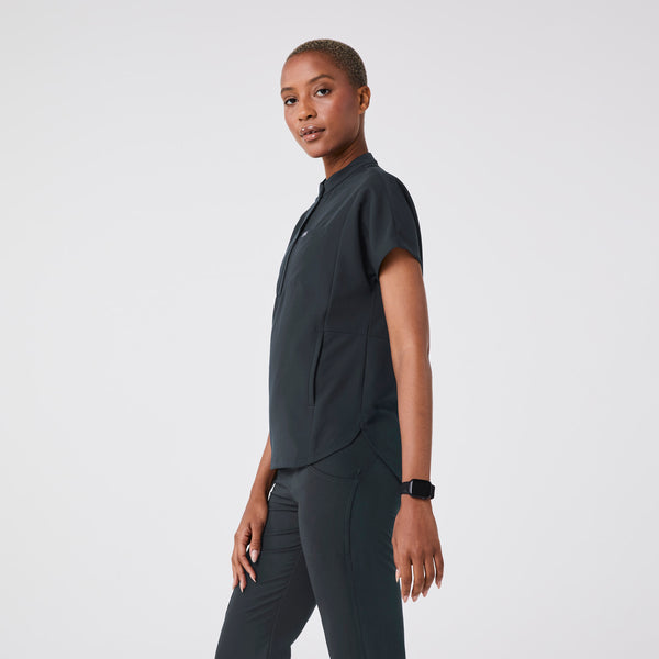 women's Dark Harbor Montex - Mock Neck Scrub Top