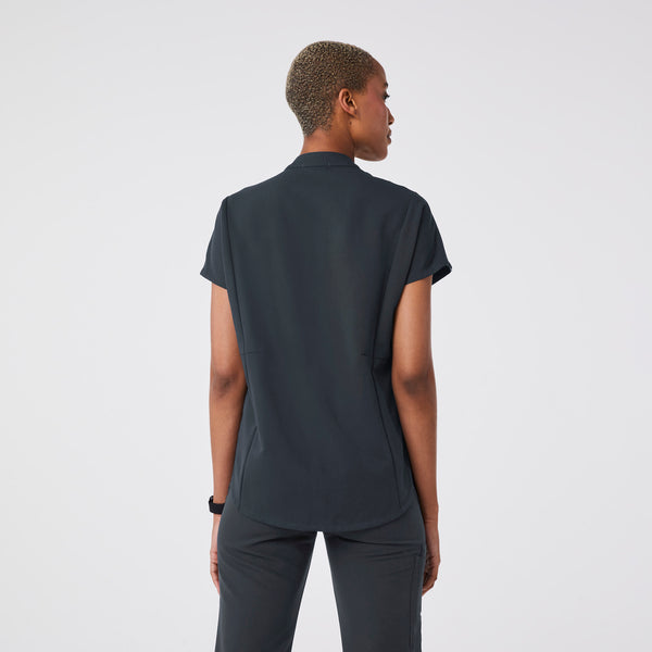 women's Dark Harbor Montex - Mock Neck Scrub Top