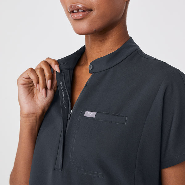 women's Dark Harbor Montex - Mock Neck Scrub Top