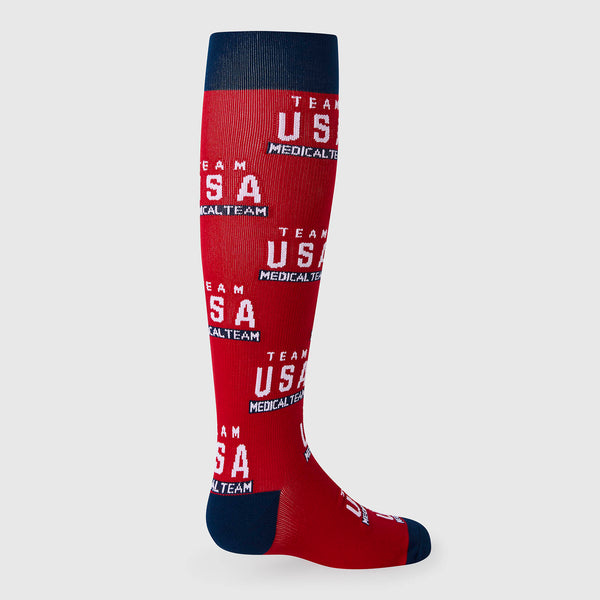 women's Team USA Red FIGS x Team USA  - Compression Socks