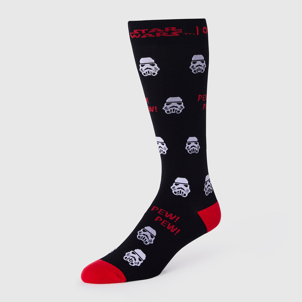 men's Black Stormtrooper - Compression Socks