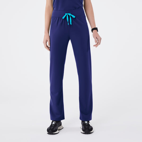 Women's Sapphire Livingston High-Rise- Petite Straight-Leg Scrub Pant™