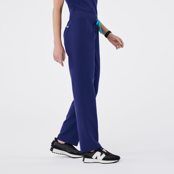 Women's Sapphire Livingston High-Rise- Petite Straight-Leg Scrub Pant™