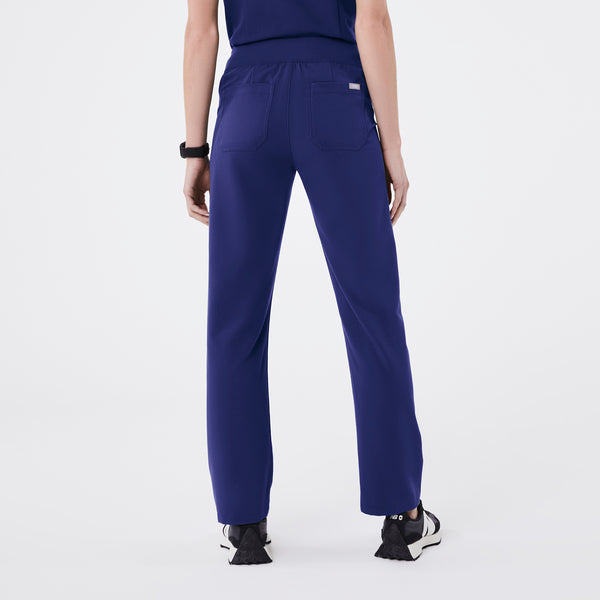 Women's Sapphire Livingston High-Rise- Petite Straight-Leg Scrub Pant™