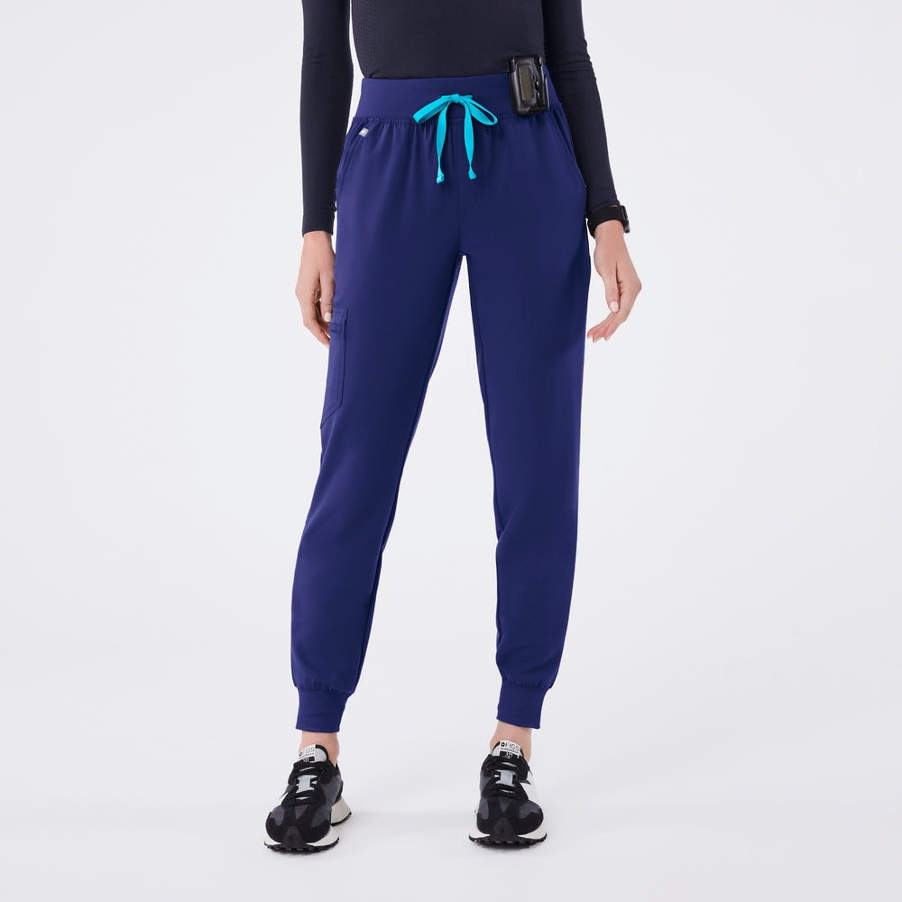 women's Sapphire High Waisted Zamora - Petite Jogger Scrub Pant™