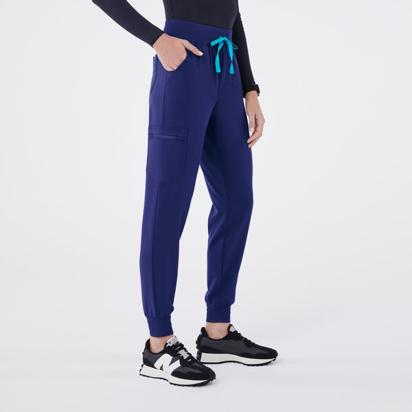 women's Sapphire High Waisted Zamora - Petite Jogger Scrub Pant™