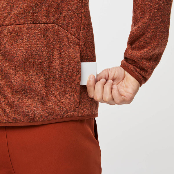 men's Heather Auburn On-Shift™ - Sweater Knit Jacket